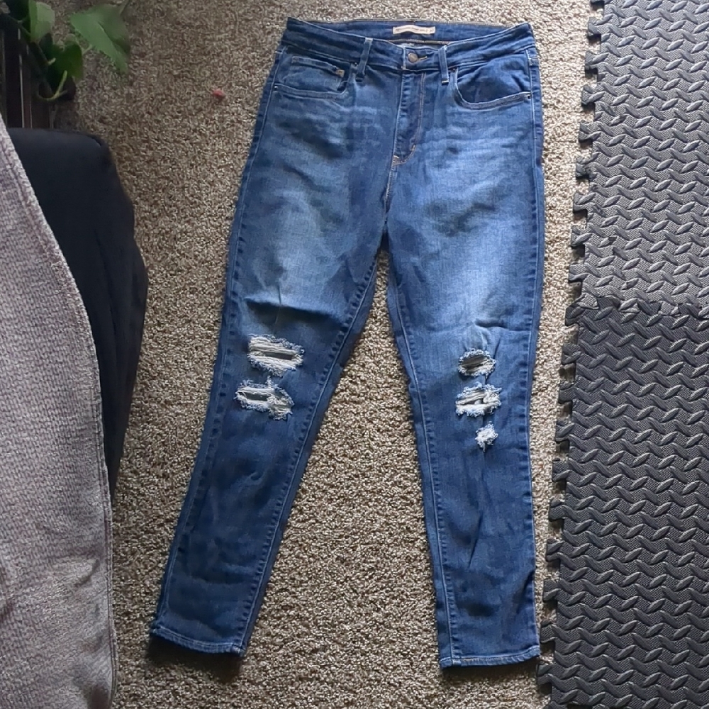 724 High Rise Skinny Ankle